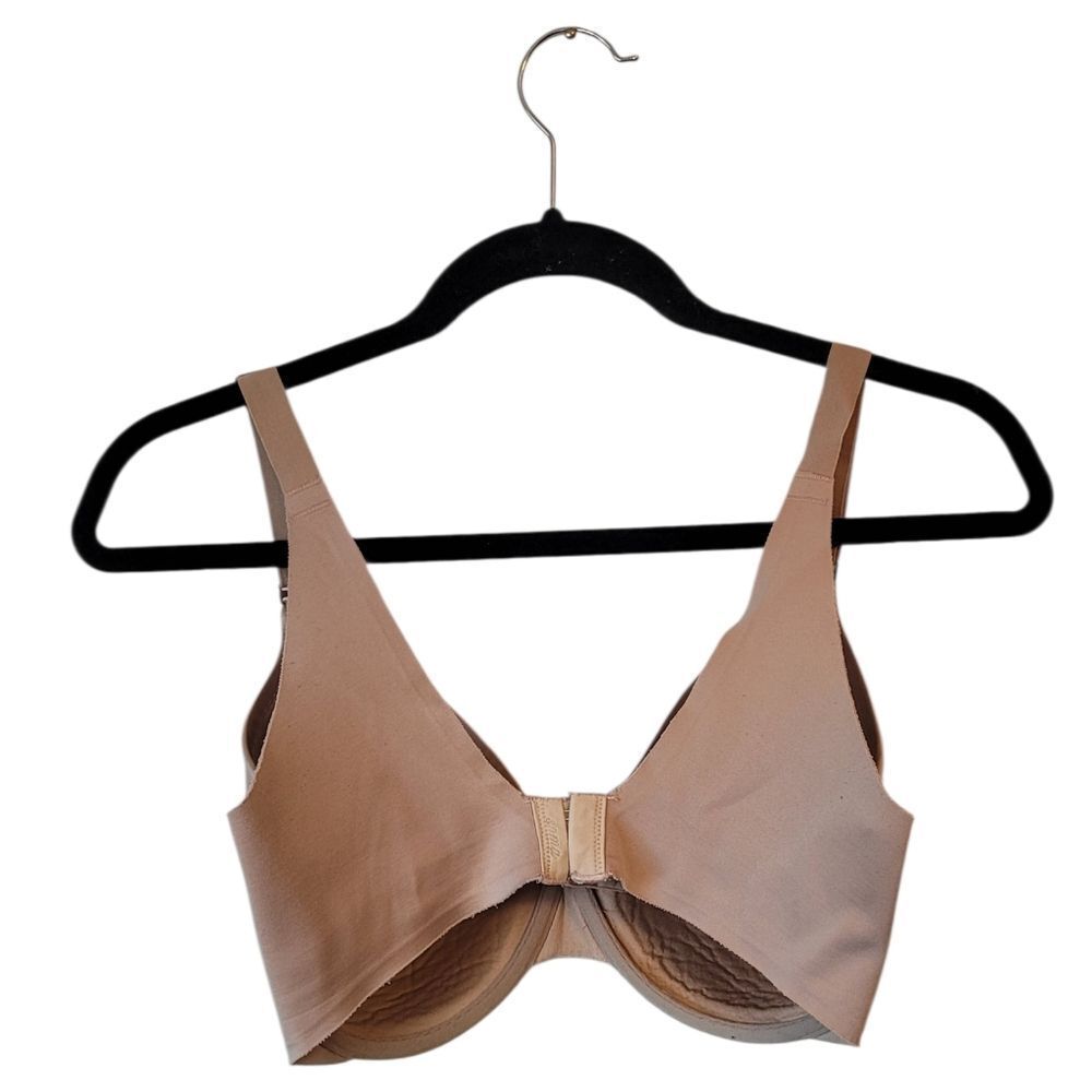 Soma Light Beige Vanishing Back Full Coverage Bra Women's Size 36DD - Picture 2 of 5